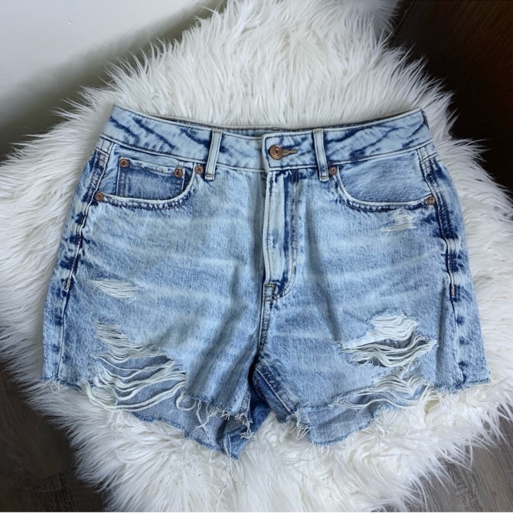 American Eagle Tomgirl Denim Shorts